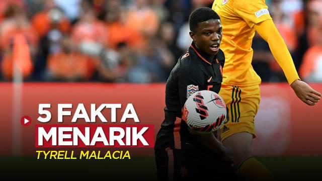 Berita video beberapa fakta menarik dari rekrutan teranyar MU (Manchester United), Tyrell Malacia.