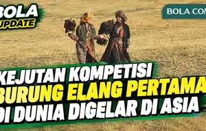Asian Cup Burung Elang Pertama di Dunia Digelar, Kejutan Pelatih Cantik Jadi Sorotan