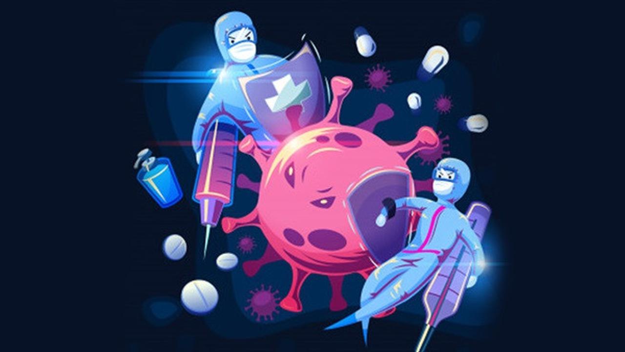 Ilustrasi COVID-19. (Liputan6.com/Trieyasni)