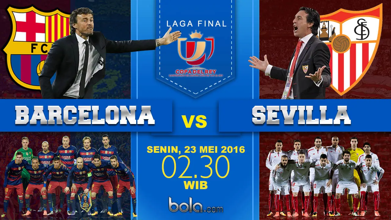 Barcelona vs Sevilla (bola.com/Rudi Riana)