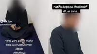 Viral pria bercadar meresahkan (Sumber: TikTok/0tk0il)