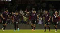 Zona Concacaf telah merampungkan seluruh laga kualifikasi Piala Dunia 2022. Di laga terakhir, Kamis (31/3/2022) pagi WIB, dua jatah tersisa menjadi milik Meksiko dan Amerika Serikat menyusul Kanada yang telah lebih dahulu memastikan lolos. (AP/Eduardo Verdugo)