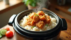 Resep Nasi Ayam Kentucky Rice Cooker yang Praktis dan Gurih