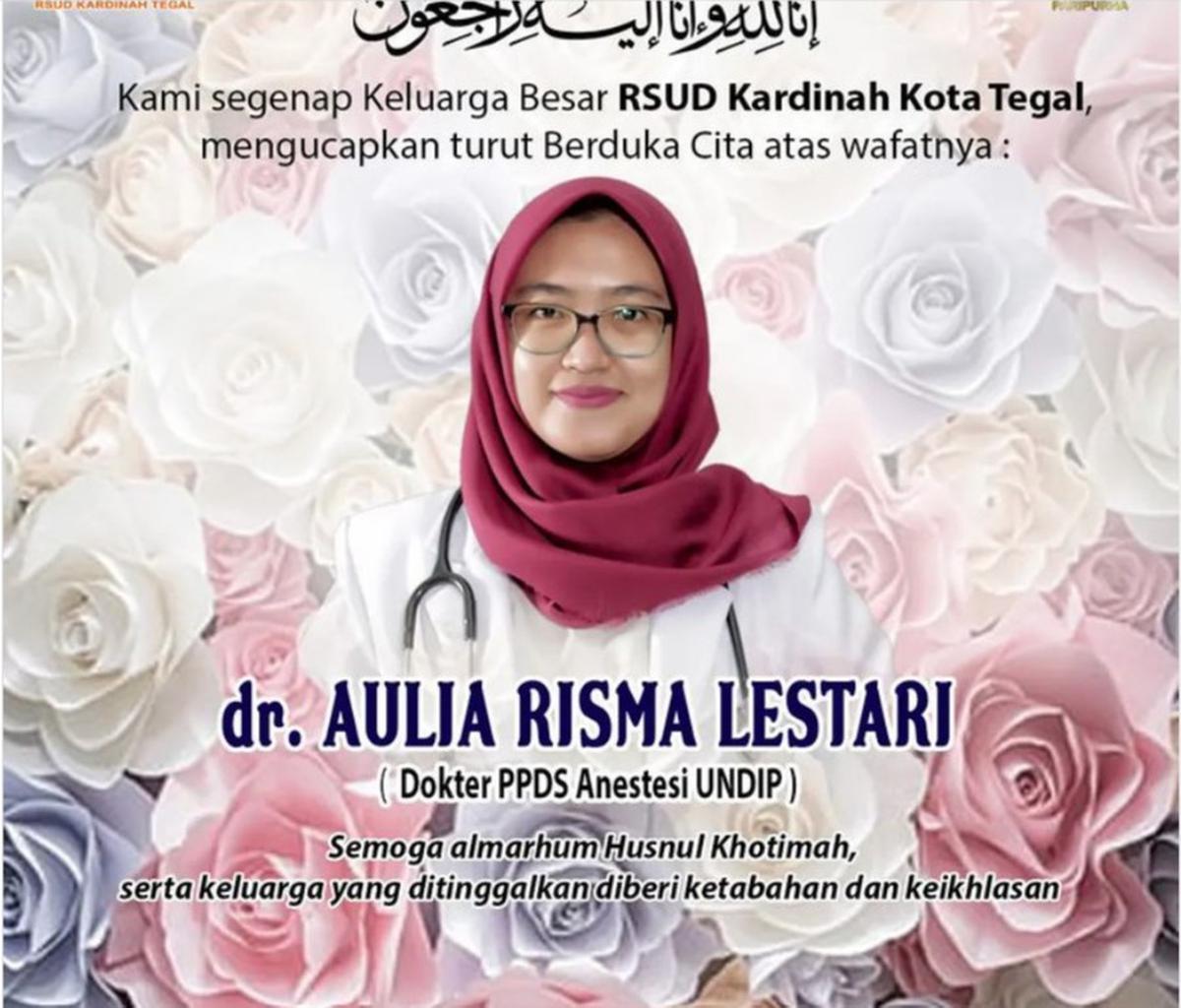 dr Aulia Risma Lestari bunuh diri