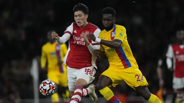 Foto: Gol Injury Time Alexandre Lacazette Hindarkan Kekalahan Arsenal dari Crystal Palace di Pekan ke-8 Liga Inggris 2021 / 2022