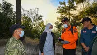 Medan Terjal Hambat Pemadaman Kebakaran Ijen, Bupati Ipuk Usulkan Water Bombing