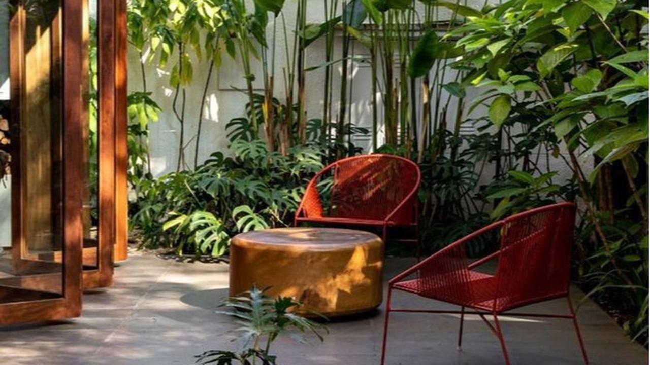Ilustrasi Desain Taman Minimalis Modern