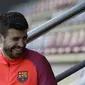 Bek Barcelona, Gerard Pique. (AP Photo/Manu Fernandez)