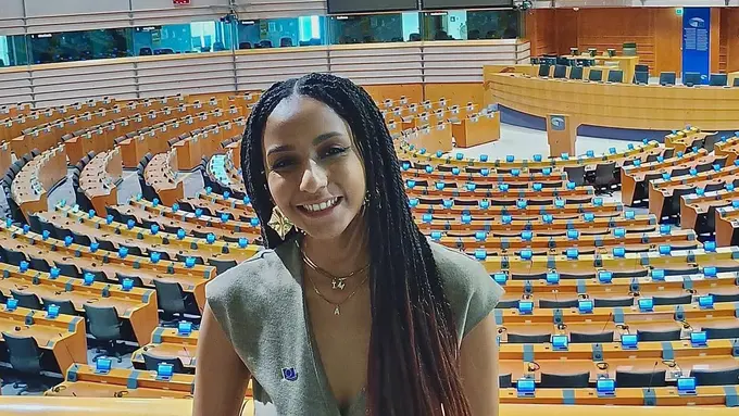 Mia Diop, Wakil Gubernur Gen Z di Tuscany. [@_mia.diop_]