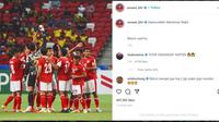 Pemain Timnas Garuda Asnawi Mangkualam Sebut Pertandingan Belum Usai Kalah di Leg 1 Indonesia vs Thailand. (Instagram @asnawi_bhr)