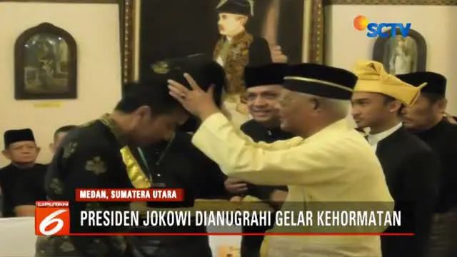 Jokowi: Gelar dari Kesultanan Deli Terkandung Amanah dan Tugas Berat