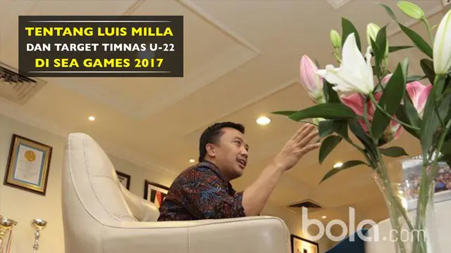 Wawancara Imam Nahrawi: Luis Milla dan Target Timnas Sepak Bola Sea Games
