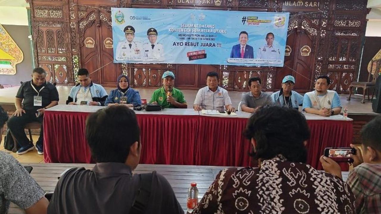 KONI Sumut Targetkan 40 Medali di PON Bela Diri Kudus, Ajak Perantau Beri Dukungan Penuh