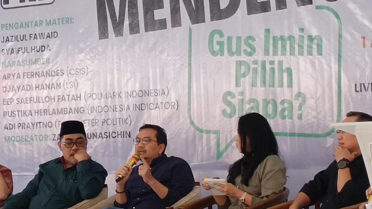 "Jadi sekali lagi kalau orang berkarakter, bersifat ikhlas baru akan jadi kalau ketemu dengan orang baik dan ketemu orang baik, menurut saya Gus Imin dan Partai Kebangkitan Bangsa," sambungnya.