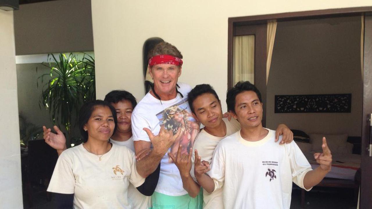 Buka Usaha, David Hasselhoff Sering Kunjungi Bali dan Lombok