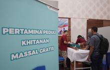 Khitanan Massal Pertagas Rokan: Wujud Kepedulian Sosial di Masa Libur Sekolah