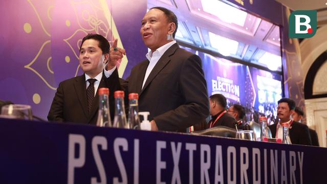 Erick Thohir Terpilih sebagai Ketua Umum PSSI dalam KLB PSSI 2023