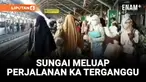 Luapan Sungai Tuntang, Dua KA Perjalanan Wilayah DAOP 8 Terganggu