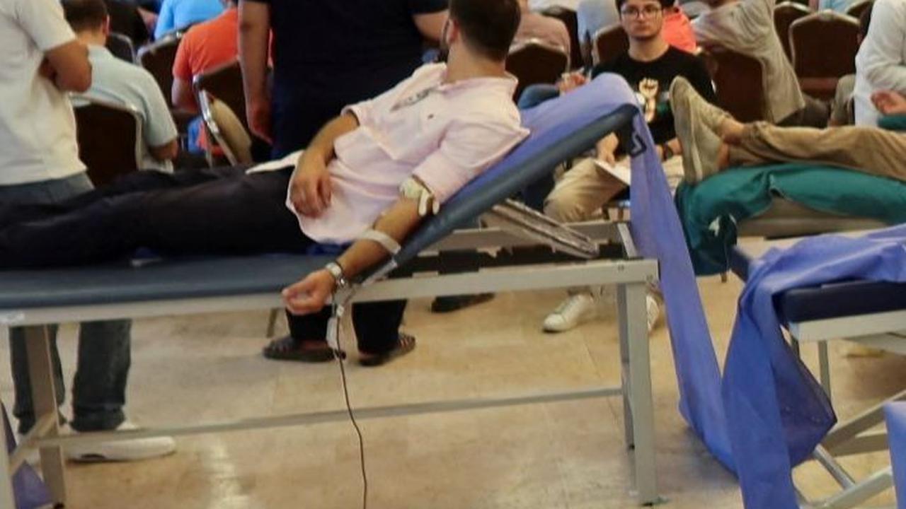 Kegiatan sosial ini telah disiapkan oleh Palang Merah Yordania yang bekerja sama dengan sejumlah organisasi kemanusiaan. Foto: Reuters / Jehad Shelbak<br>
