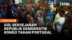 Republik Demokratik Kongo mencatat sejarah pada ajang Piala Dunia 2026 setelah berhasil menahan imbang Portugal 1-1 dalam laga fase grup, Rabu. Hasil tersebut sekaligus menjadi momen bersejarah karena The Leopards sukses mencetak gol perdana mereka s...