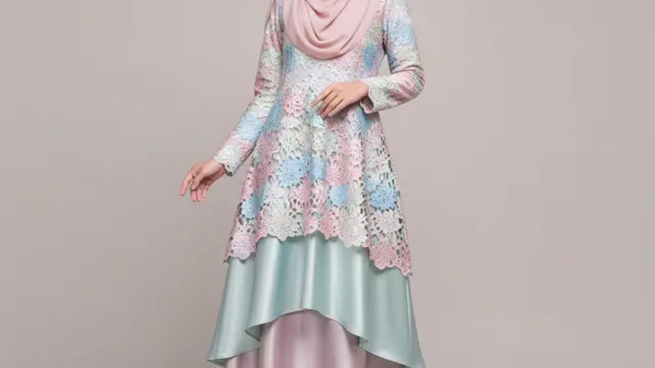 7 Pilihan Dress Brokat untuk Pengajian yang Memukau, Tampil Anggun dan Syar'i