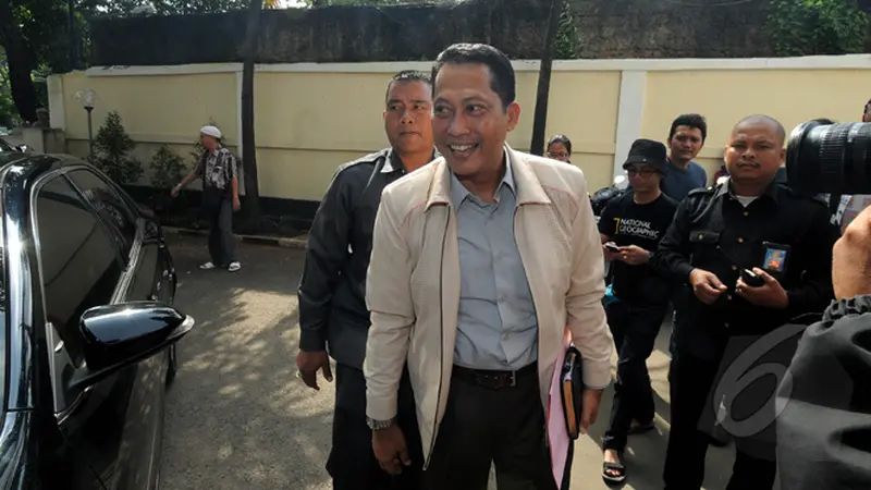 Datangi Komnas HAM, Budi Waseso Tebar Senyum