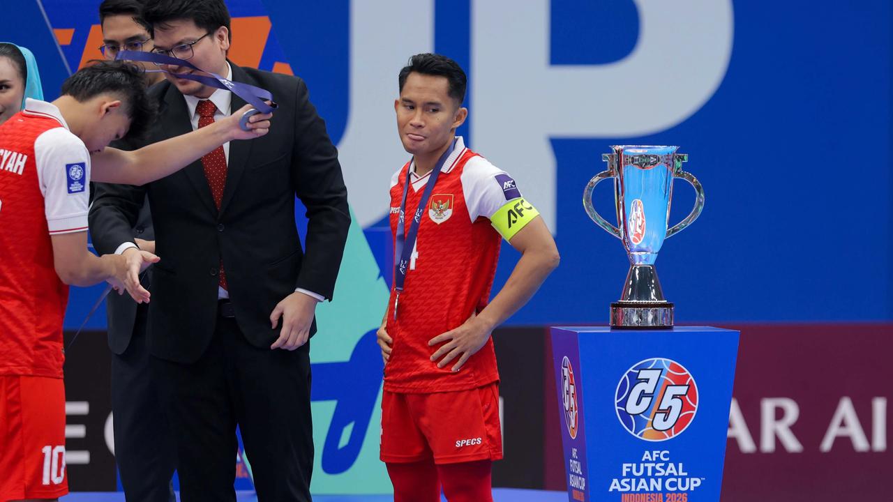 FOTO: Timnas Futsal Indonesia Gagal Juara Asia Usai Kalah Adu Penalt