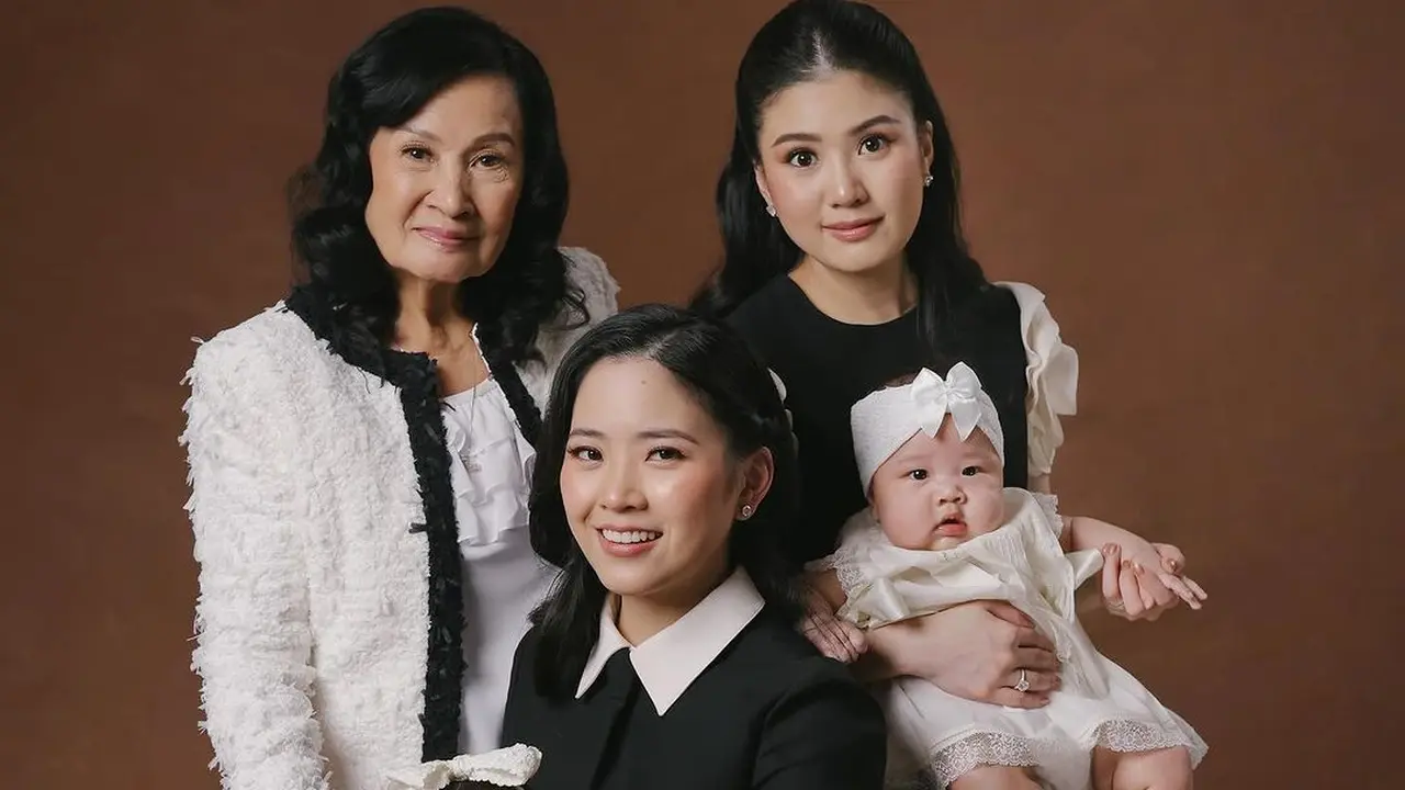Potret ulang tahun ke-82 nenek Jessica dan Clarissa Tanoe (Sumber: Instagram/@jessicatanoe)