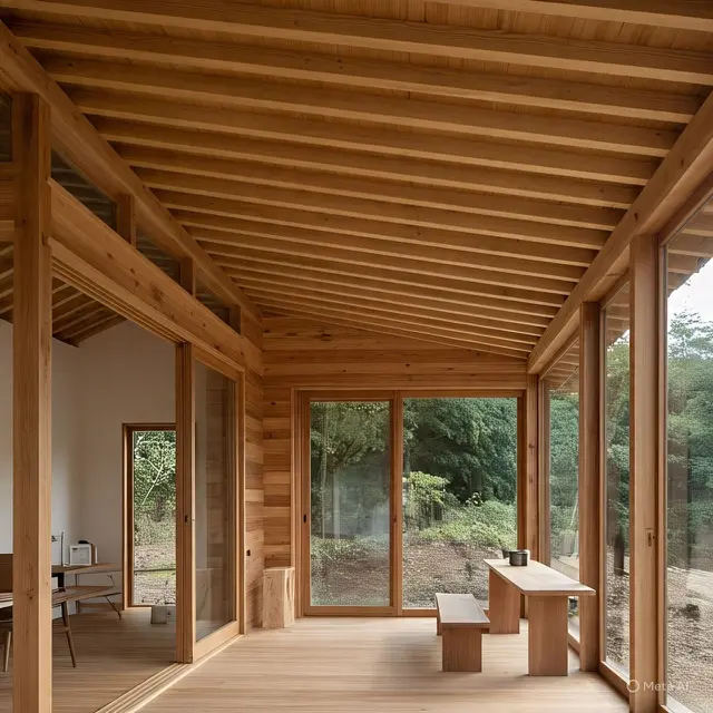 Gambar Model Rumah Kayu Minimalis