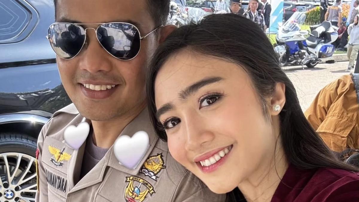 6 Potret Febby Rastanty Jadi Istri Polisi saat Kenaikan Pangkat Suami hingga HUT Bhayangkara ke-79, Tampil Kasual dan Berkebaya