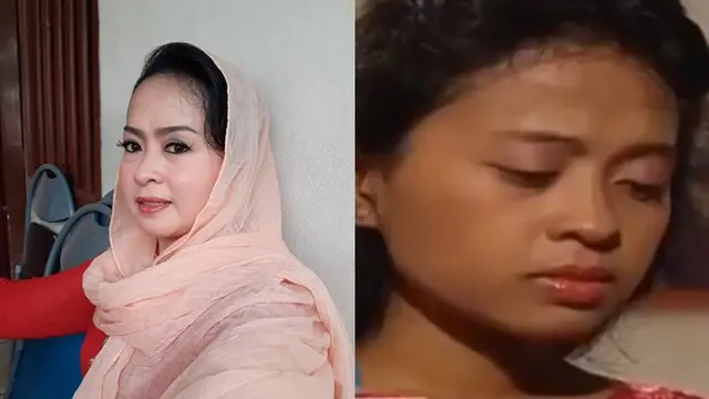 Munaroh memakai mekap tipis di dalam sinetron, saat di kehidupan nyata ia lebih tampak cantik dengan riasan tebal
