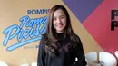 Beby Tsabina saat hadir dalam syukuran jelang syuting film Roman Picisan di kawasan Kebon Sirih, Jakarta Pusat, Jumat (6/4/2018). (Deki Prayoga/Bintang.com)