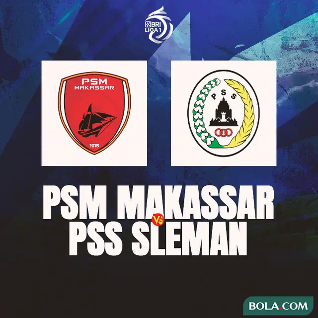 Liga 1 - PSM Makassar Vs PSS Sleman
