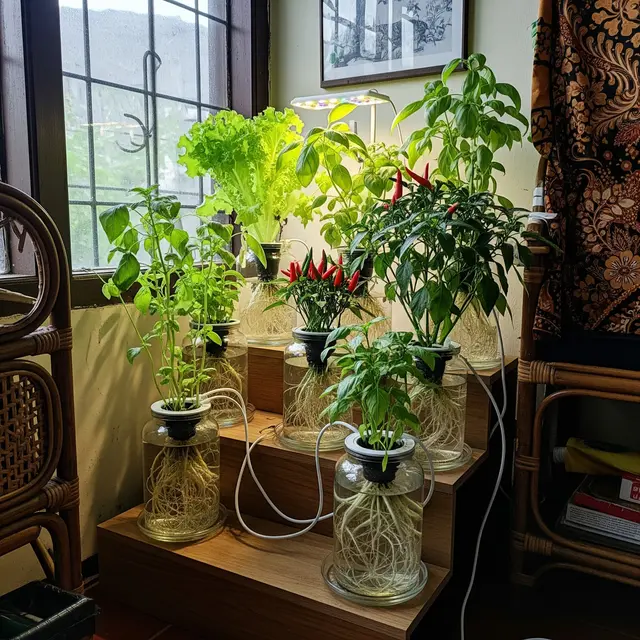 9 Model Kebun Mini dengan Air Saja, Solusi Modern Berkebun di Lahan Sempit