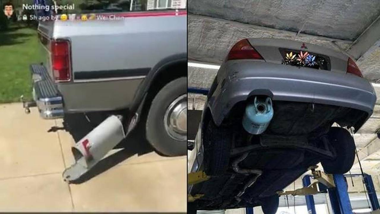 6 Potret Modifikasi Knalpot Mobil Ini Anti-mainstream, Ada yang Dari Kotak Surat