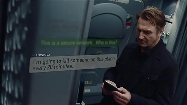 Liam Neeson Dipaksa Tebus Uang di Atas Pesawat Terbang