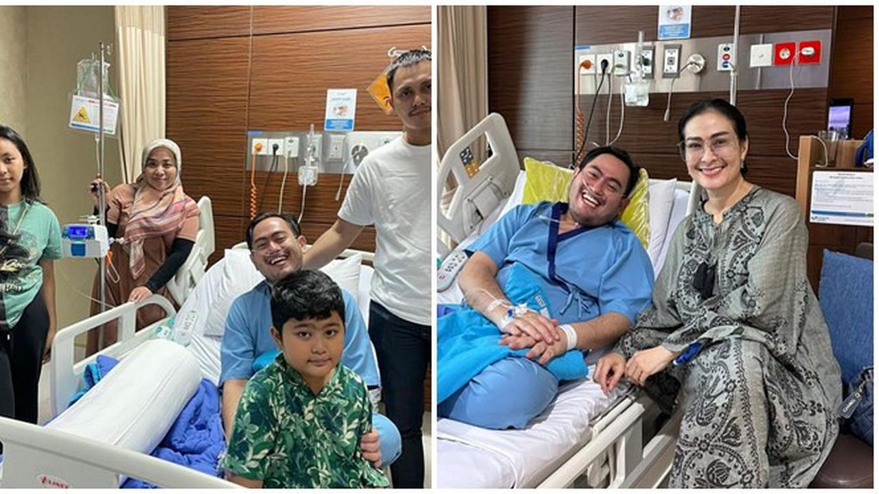 7 Potret Artis saat Jenguk King Nassar di Rumah Sakit, Beri Dukungan