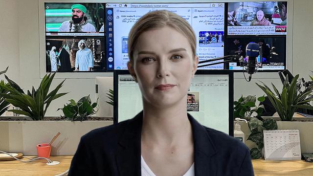 Debut Presenter Berita dengan Teknologi AI di Kuwait