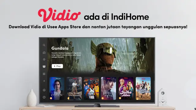 Vidio Hadirkan Tayangan Berkualitas Tanpa Batas di IndiHome