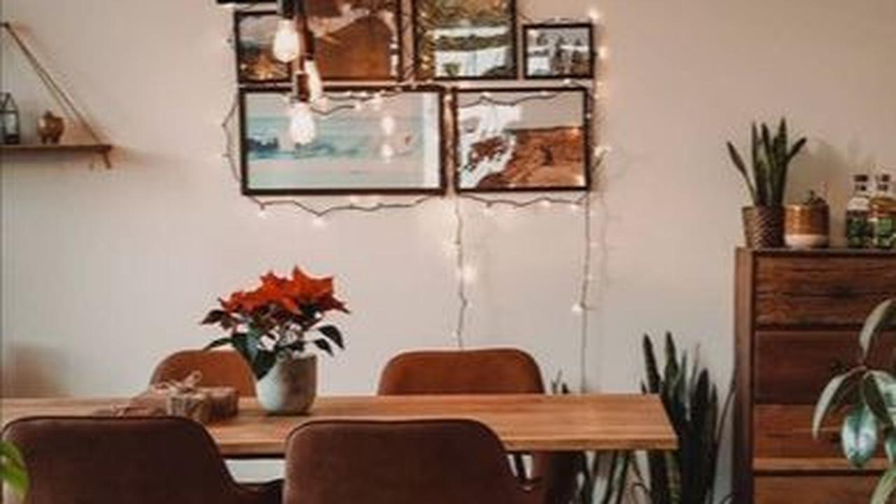 Desain Interior Rumah Jungalow di Ruang Makan