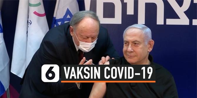 VIDEO: Perdana Menteri Israel Jadi Pemimpin Dunia Pertama yang Divaksin Covid-19