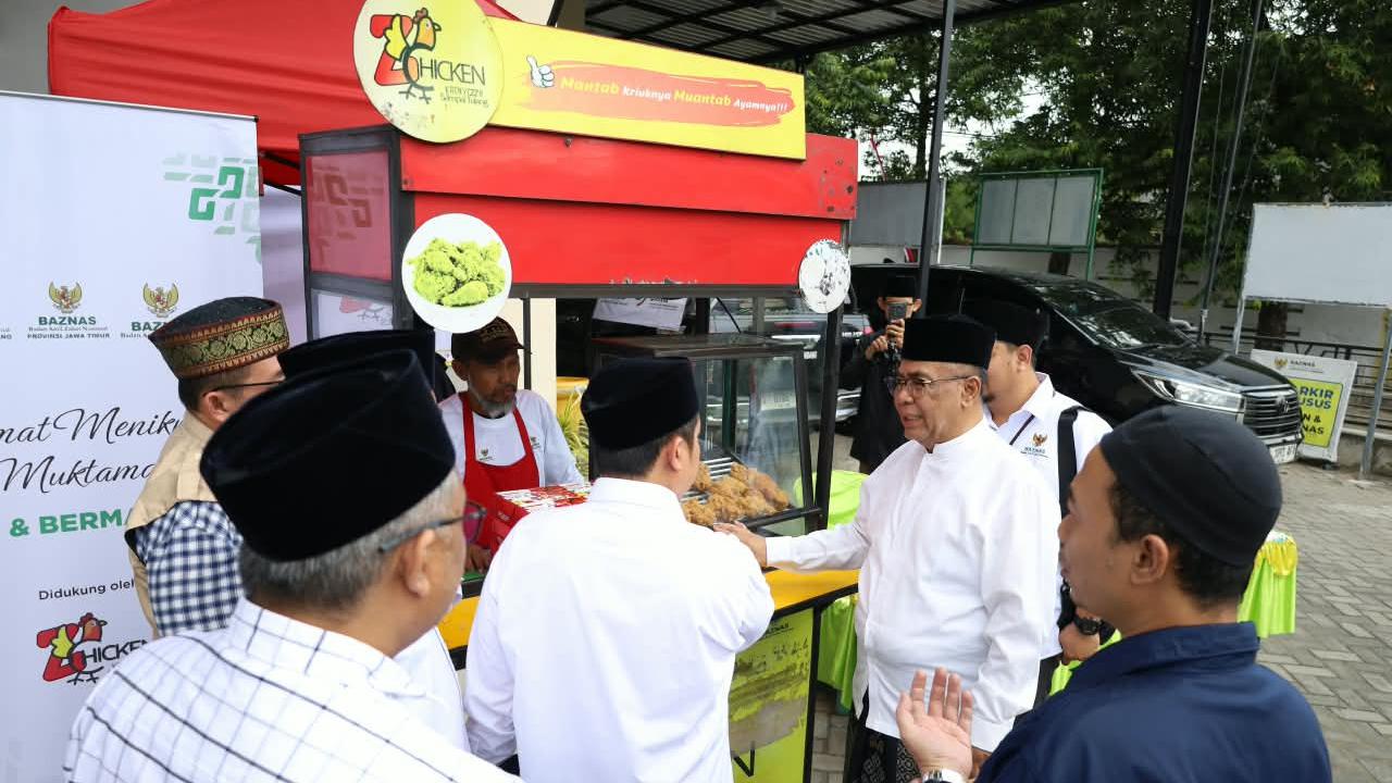 Ketua BAZNAS RI, Sodik Mudjahid di Muktamar ke-35 NU di Jombang. (Istimewa).