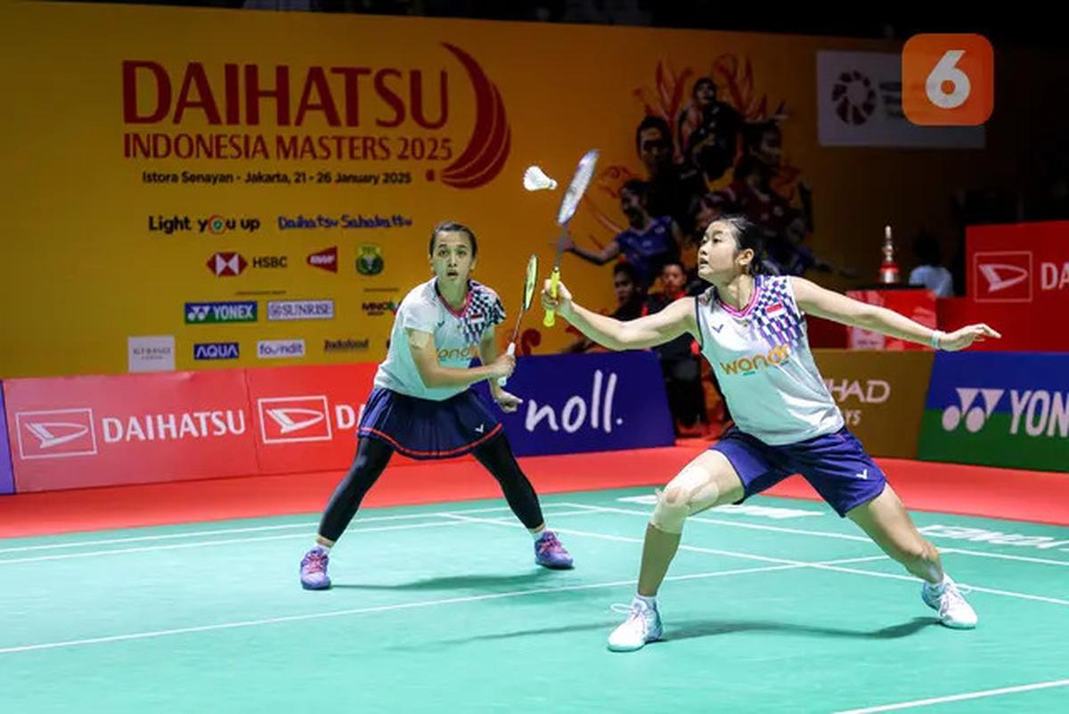 Indonesia Masters 2025: Rinov / Lisa ke Semifinal, Air Mata Haru Langsung Tumpah