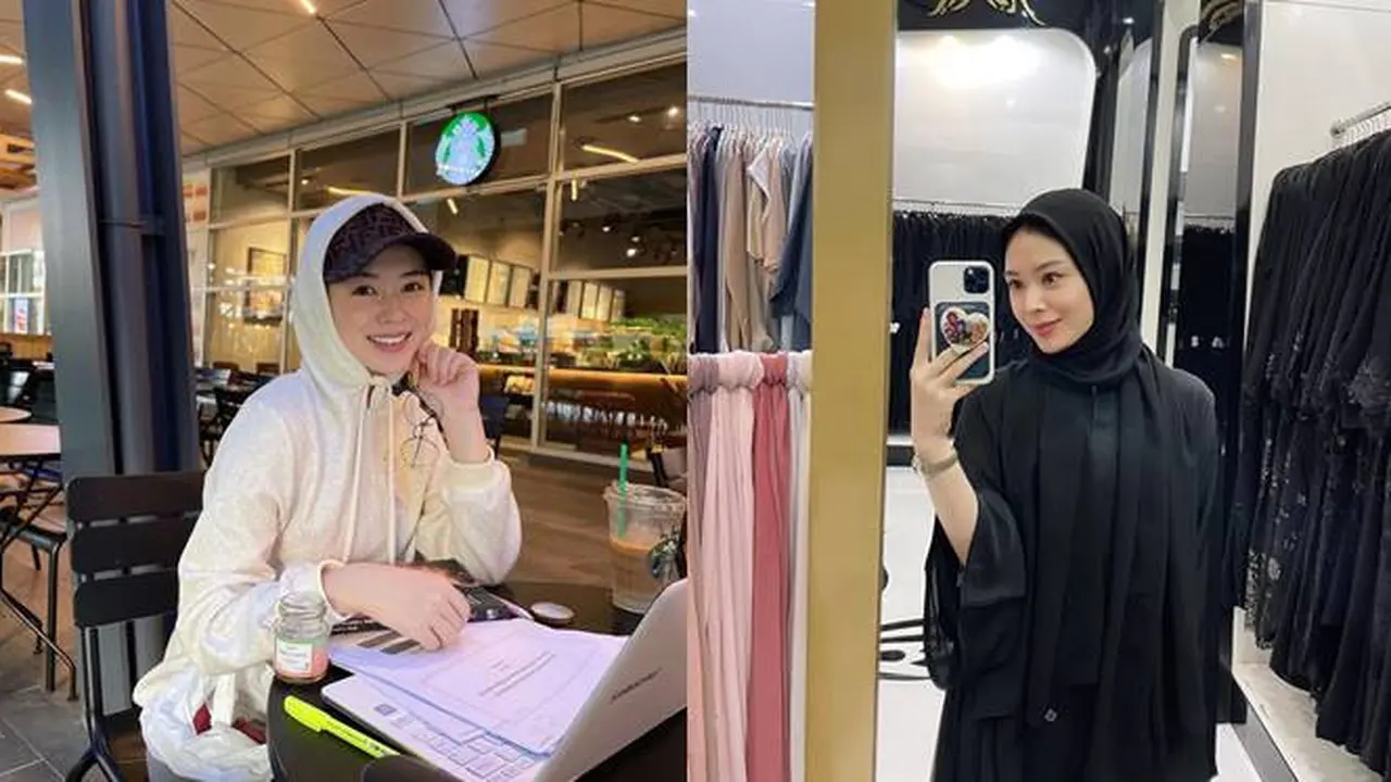 Sempat Dikira Lepas Hijab, Ini 7 Potret Terbaru Ayana Moon yang Tampil Syari