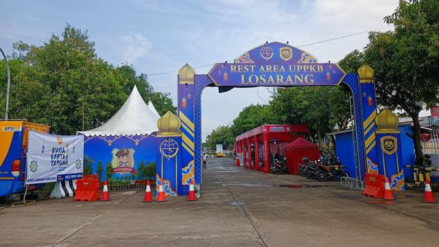 Direktorat Jenderal Perhubungan Darat Kementerian Perhubungan (Kemenhub) telah menyiapkan 7 Unit Pelaksana Penimbangan Kendaraan Bermotor (UPPKB), atau jembatan timbang yang dialihkan sementara fungsinya sebagai rest area. (Dok Kemenhub)