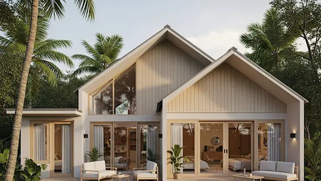 Rumah Minimalis Fungsional dengan Konsep Skandinavia