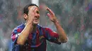 Juliano Belletti - Pada tahun 2002 pemain ini menjadi salah satu skuat Brasil ketika menjuarai Piala Dunia. Pada level klub, ia bersama Barcelona mampu menyabet juara Liga Champions tahun 2006 serta pada tahun 2010, bersama Chelsea ia mampu mengoleksi gelar liga inggris. (Foto: AFP/Lluis Gene)