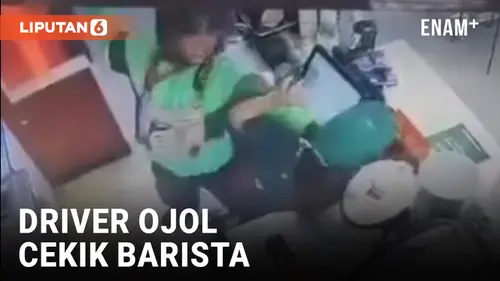 VIDEO: Kesal Orderan Telat, Driver Ojol Aniaya Barista Kopi di Tiban Batam