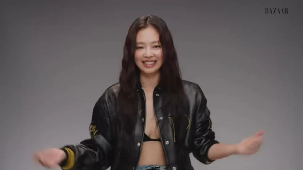 Jennie BLACKPINK pada wawancara Harper's Bazaar (YouTube/Harper's BAZAAR)