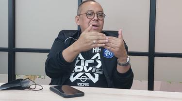 Direktur Utama PT Liga Indonesia Baru, Akhmad Hadian Lukita.
